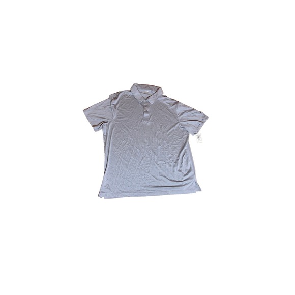 32 Degrees‎ Cool Size XXL Grey Striped Mens Polo - Picture 1 of 8